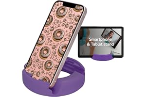 GoDonut – Phone Stand Original – Cell Phone Holder + Tablet Stand Desk Organizer – Compatible with Tablet, iPhone 17 16 15 14