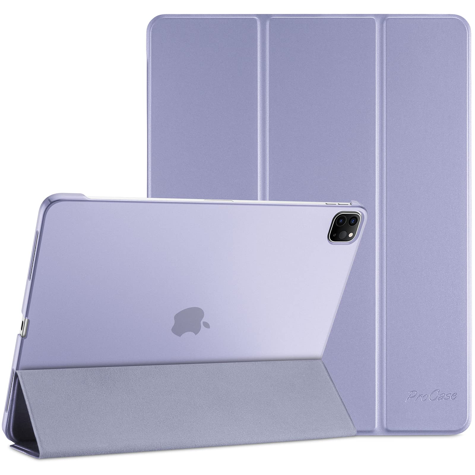 ProCase Smart Case for iPad Pro 11 Inch 2022/2021/2020/2018 (4th /3rd /2nd /1st Generation), Slim Stand Hard Back Shell Cover -Lightpurple — image 1