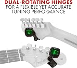 Fender FT-1 Pro Clip-On Tuner Gen 2 for Electric Acoustic Bass Ukulele Black view 6