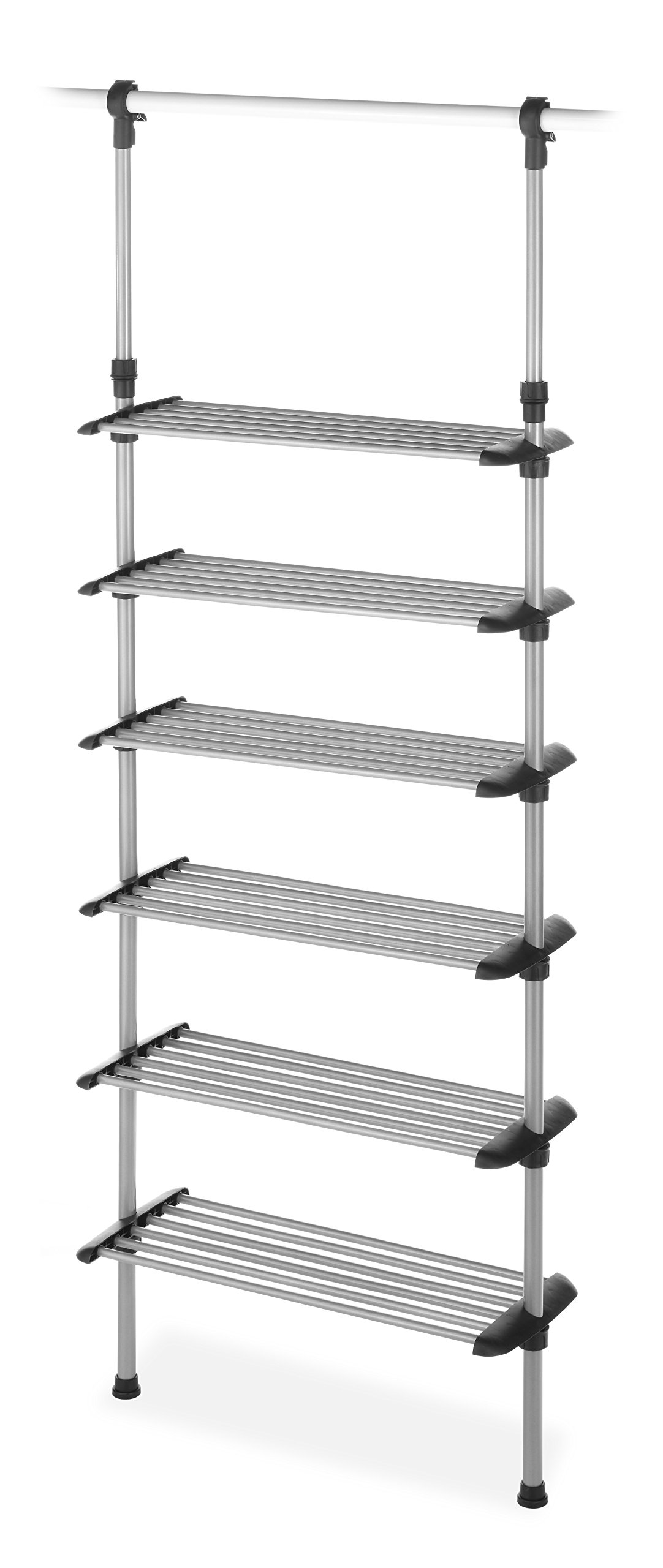 Whitmor 6 Shelf Closet System Adjustable Closet Maximizer Buy Online