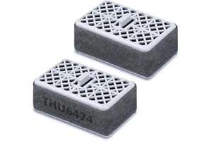 FENKABS 2 Pack Deodorizer Catalyst for TOTO THU6474-01 / THU6474#01 / THU6072 Deodorizing Cartridge Replacement Parts for Washlet S550E/C5/C2/SW3074/SW3054T40/SW3056T40/SW3054AT40 Toilet Deodorizer Filter