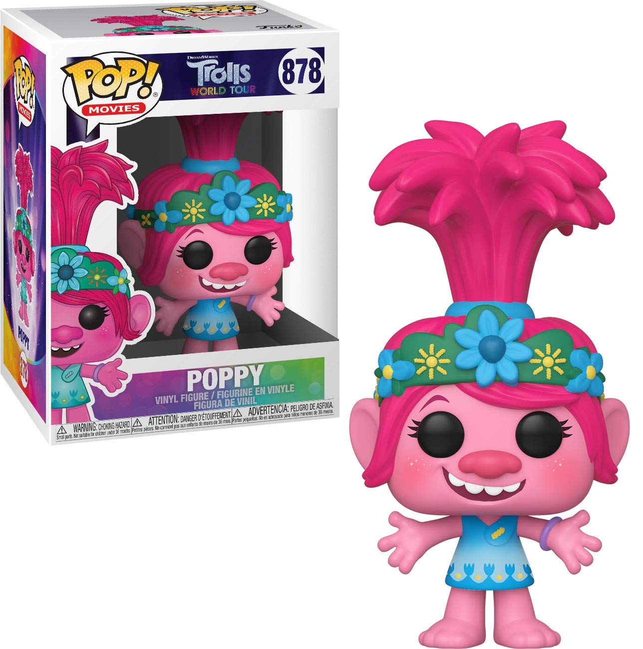 Funko POP! Movies: Trolls World TourPOP!py - Collectable Vinyl Figure - Gift Idea - Official Merchandise - Toys for Kids & Adults - Movies Fans - Model Figure for Collectors and Display