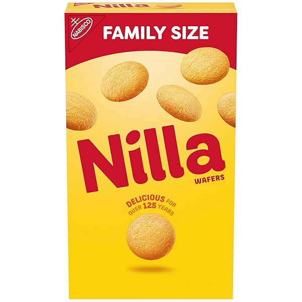 NILLA WAFERS COOKIES, VANILLA WAFERS, FAMILY SIZE, 15 OZ