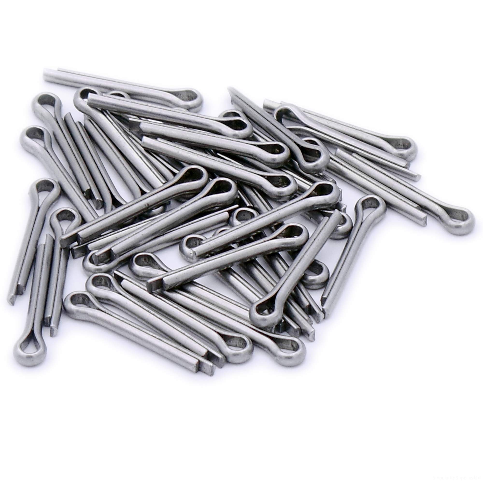 M3.2 (3.2mm x 63mm) Split Cotter Pin - Stainless Steel (A2) (Pack of 20)