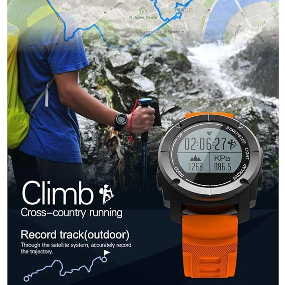 Amazon.com: LCNINGZNSB S928 Sport Smart Watch GPS Outdoor ...