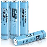 AAA ICR 10440 Rechargeable Lithium Ion Battery,3.7v 350mah 4pcs