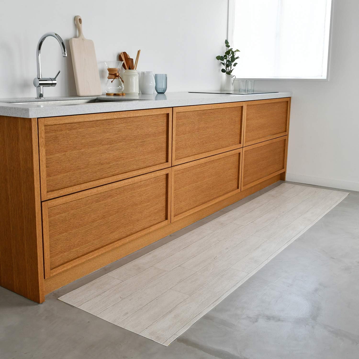 ラグリエシャビー調 キッチンマット