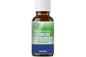 MYOC HYDROLYZED KERATIN PROTEIN Liquid - 60 ml | For Hairs | 2 FL Oz | DIY Ingredient | Hair Strengthens & Protects – Reduces Damage – Fight Fizz – Softens – Moisturizes – Increases Density