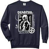 Marvel Studios Deadpool &amp; Wolverine Maximum Effort Chalk Art Comfort Colors Adult Sweatshirt