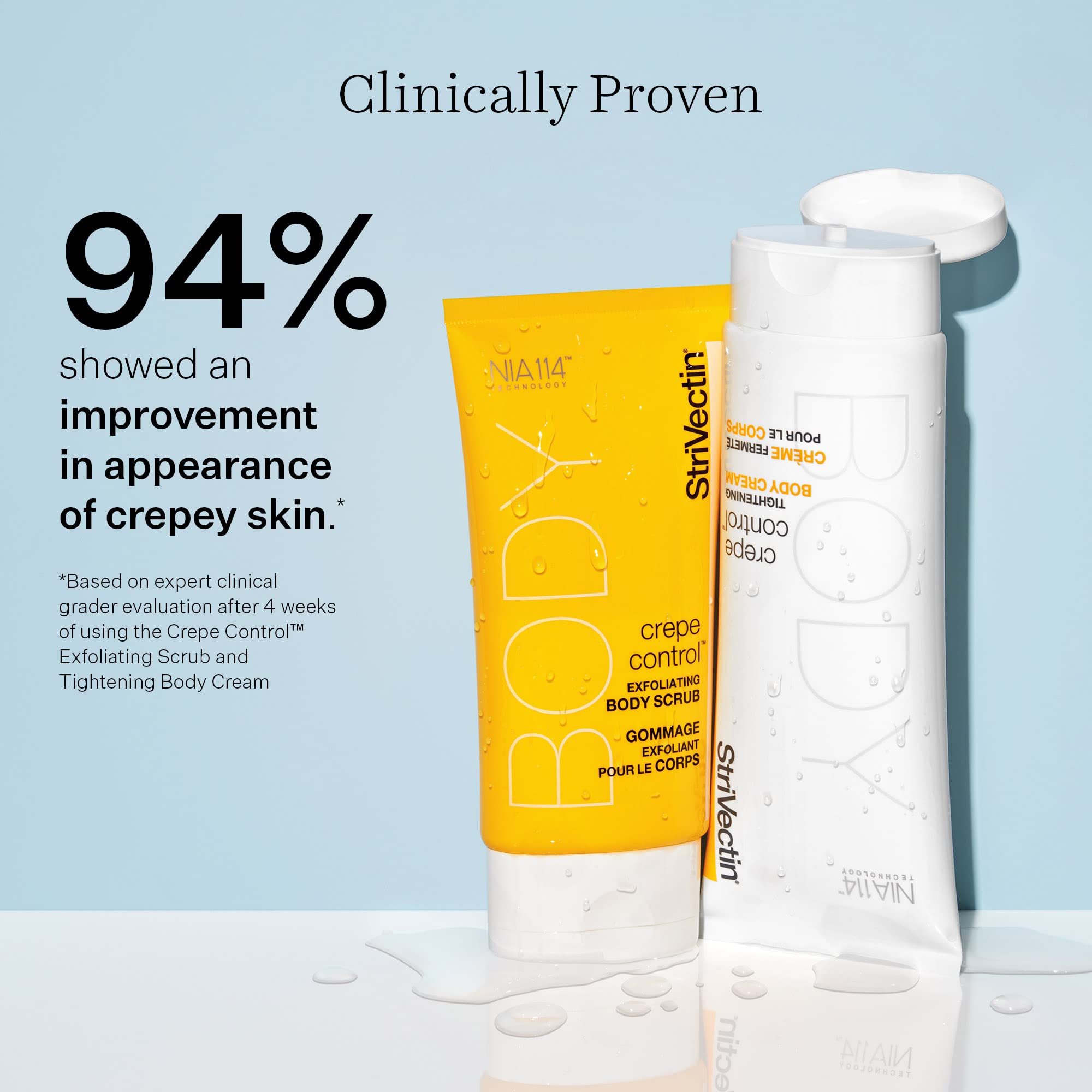 StriVectin Tighten & Lift Crepe Control Body Creams & Treatments, Improving Crepey & Saggy Skin, Hydrating Moisture for your Skin