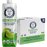 THIRSTY BUDDHA Premium Organic Coconut Water, Electrolytes & Nutrients-Rich Natural Sports Drink, Pure Coconut Water with No 