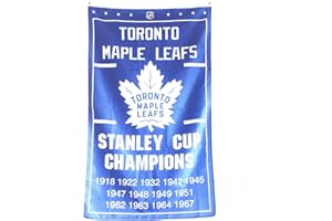 Toronto ‘’Maple ‘’Leafs 13 Stanley‘’Cup Champions Banner Flag 3-Foot by 5-Foot