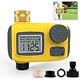 Honitra Sprinkler Timer, Water Timer for Garden Hose with Brass Swivel, Hose Timer for Watering with 3 Plans, Auto Irrigation Timer with Child Lock, Cycle Plan, Rain Delay, Water Hose Timer Outdoor