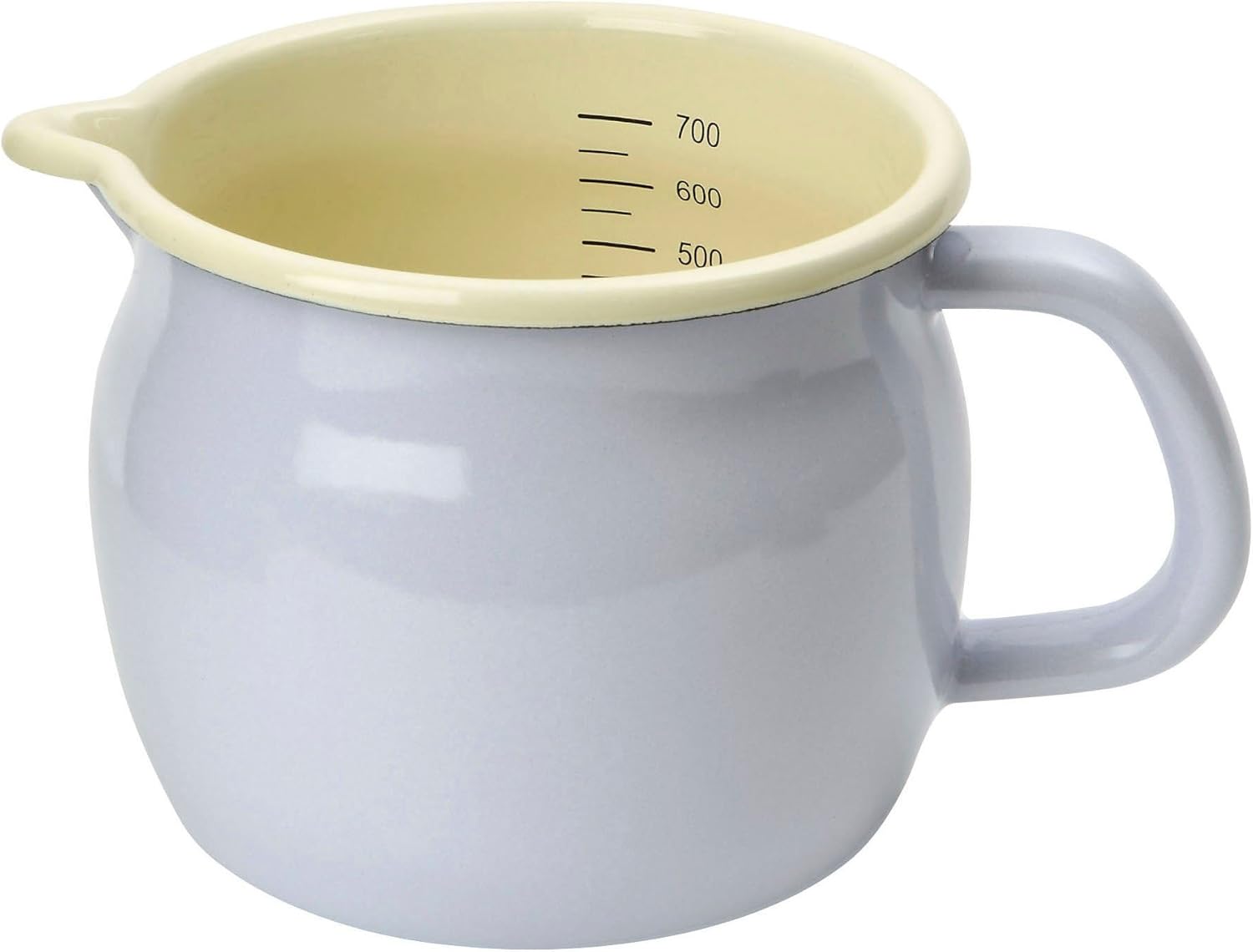 Vintage Home 0.7 Litre Enamelware Measuring Jug, Dove Amazon.co.uk