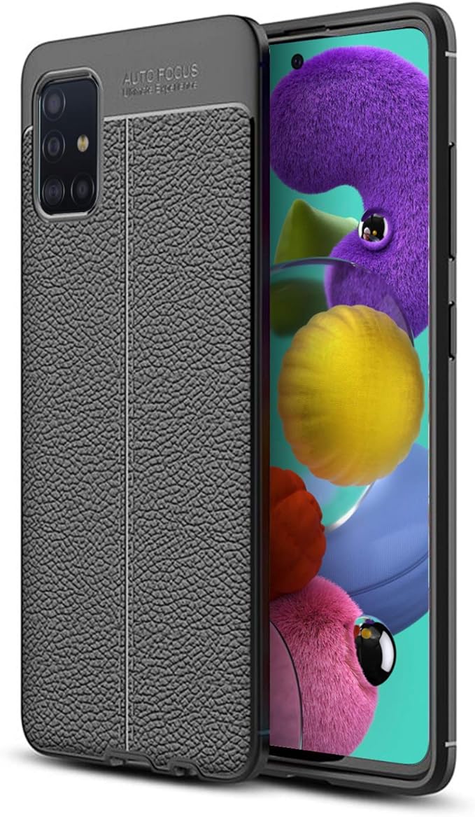 Olixar for Samsung Galaxy A51 Leather Back Case