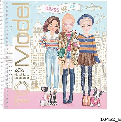 Depesche 10452 Sticker Book Topmodel Dress Me Up Sortiert Amazon De Spielzeug