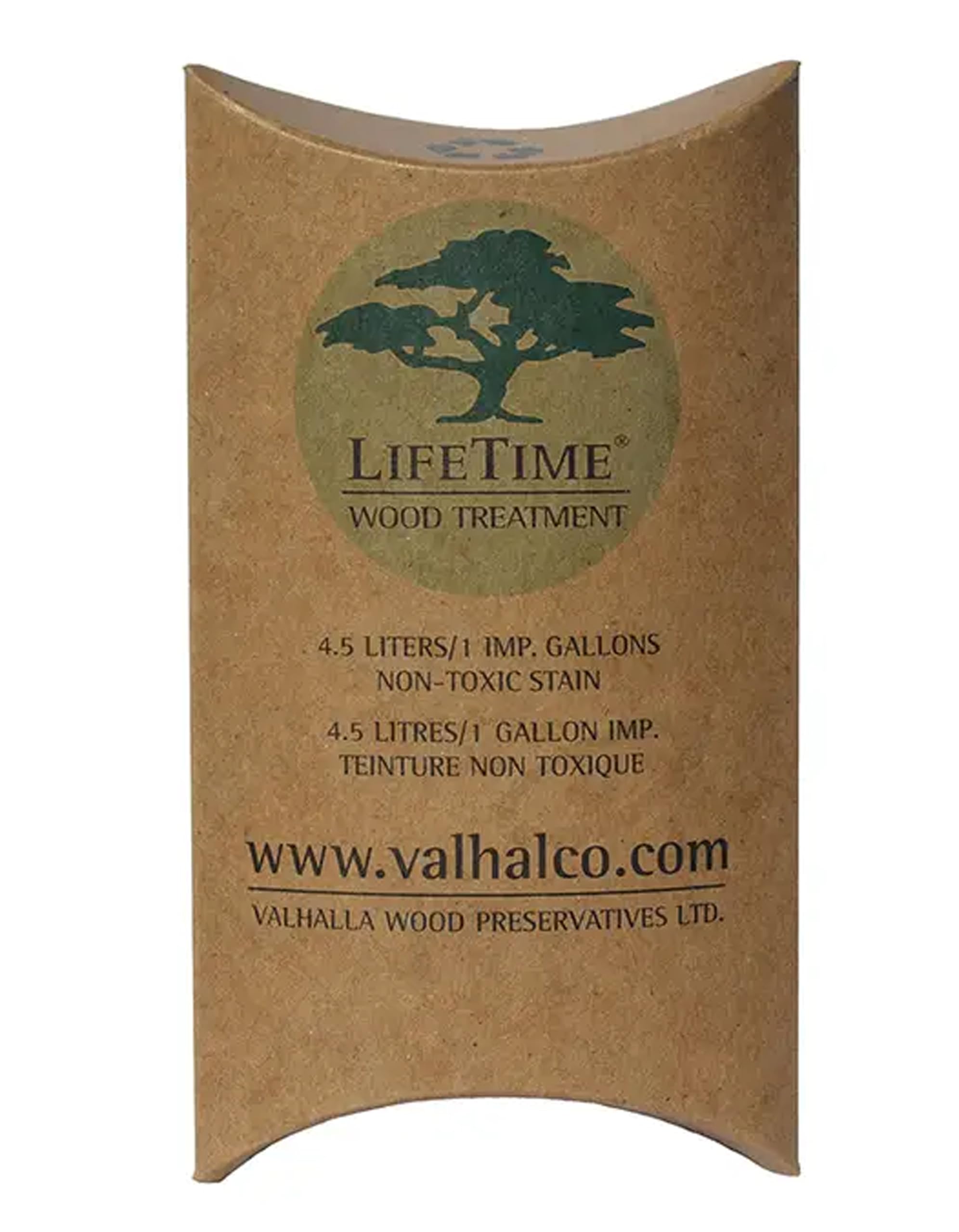 Valhalla Wood Preservatives 1-Gallon Eco Friendly Non Toxic Lifetime Wood Treatment Pouch Image
