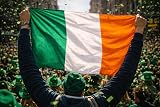 Storm&Lighthouse 5ft x 3ft Ireland Flag with Eyelets for St. Patrick's Day view 3