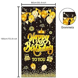 wongmode Happy 40th Birthday to You Door Banner
