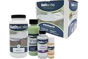 Bathworks DIY Sink Refinishing Kit (BISCUIT)