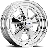 Cragar CRR-61817: Wheel, Super Sport, Steel, Chrome, 15 in x 8 in, 5 x 4.5/4.75/5 in. Bolt Circle, 2.5 in. Backspace, Each