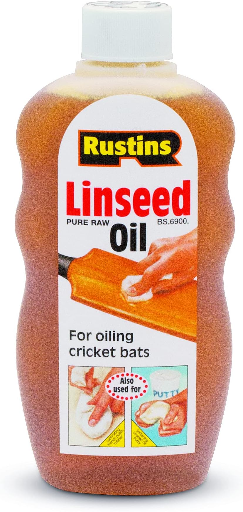 Rustins Raw Linseed Oil 300ml – Wood Nourishing Treatment Lubricant