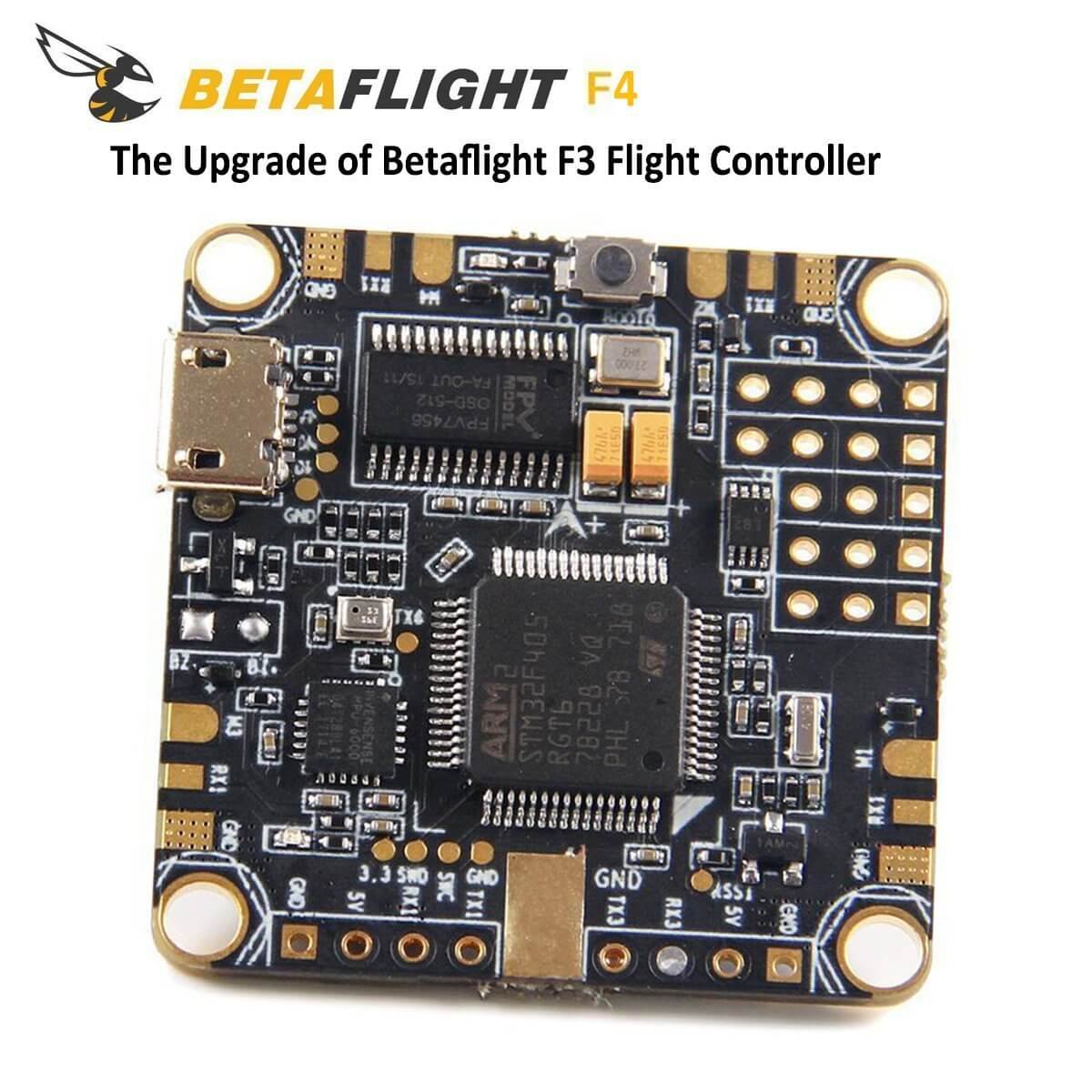 BetaFlight F4 Flight Controller OSD AIO ( Integrated PDB Power