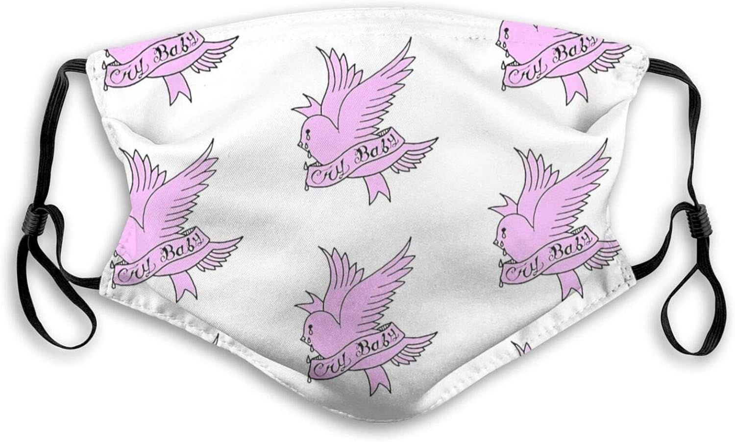 Yeat Comfortable Face Mask Crybaby Lil Peep Pink Socks Sports Windproof