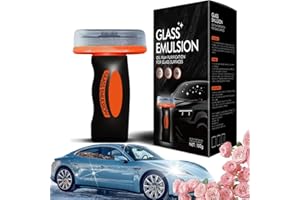 Qifor Glass Cleaner Guard, Glass Emulsion Cleaner, Glass Handle Oil Film Remover For Car Window