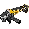 DEWALT 20V MAX* XR Angle Grinder with Kickback Brake, Slide Switch, 4-1/2-Inch, Tool Only (DCG405B)