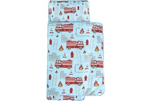 softan Toddler Nap Mat with Pillow and Blanket, Extra Large Rolled Napping Mats,Slumber Bags for Boys Girls,Easy to Roll up,Kids Sleeping Bag for Daycare, Preschool Travel Camping