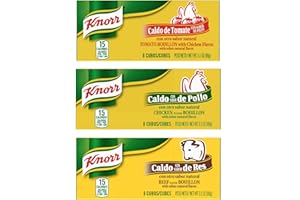KNORR TEMP Knorr Bouillon Cubes 8 Count Box Variety Pack - Chicken, Beef and Tomato Chicken Flavor Bouillon (3 Pack)