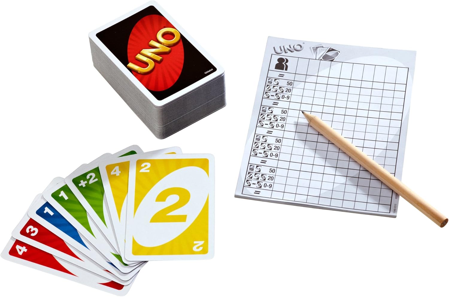Uno Deluxe Card Game, Multicolor, Basic pack - Image 3