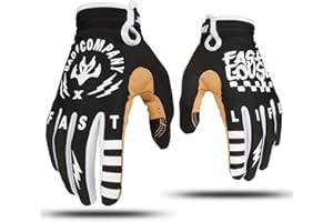 FASTGOOSE Riding Gloves Breathable Stretchy Touchscreen Bike Gloves for Men Motocross Dirt Bike Gloves Motorcycle Gloves for MTB ATV BMX Racing