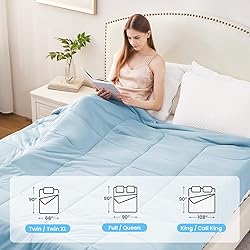 HYLEORY Cooling Comforter King Size - Summer