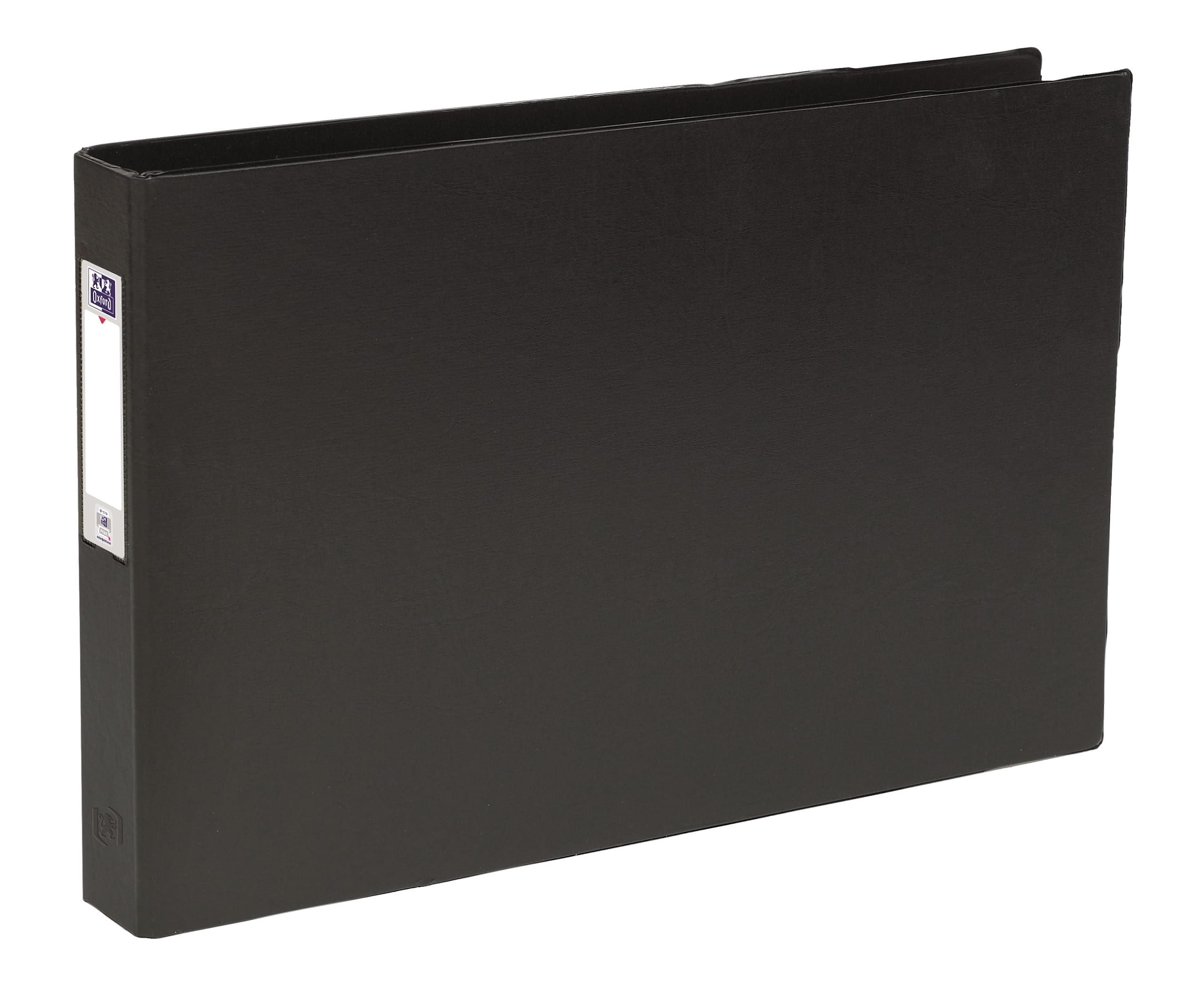 Elba A3 30mm Oblong PVC 4 D Ring Binder - Black