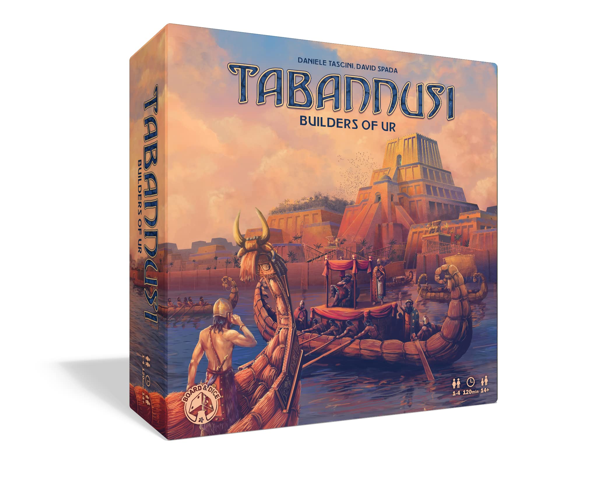 Board & Dice Tabannusi: Builders of Ur - Board Game - 2+ Players - Ages 14+