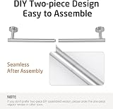 KES Towel Rail 50 cm SUS304 Stainless Brushed Wall Mount A2000S50B-2 view 3
