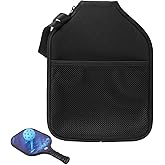 KEUYE Pickleball Paddle Cover Compatible with Selkrik and Joola | 9X12", Pickleball Bag with Mesh Pocket for Pickleball Storage,Zipper Bag