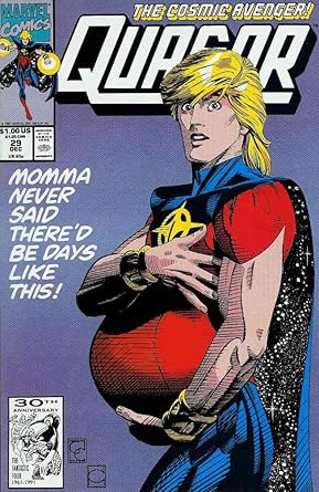 Amazon Com Quasar 29 Vf Marvel Comic Book Entertainment Collectibles