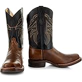 Soto Boots Men's Square Toe Cowboy Boots H4002