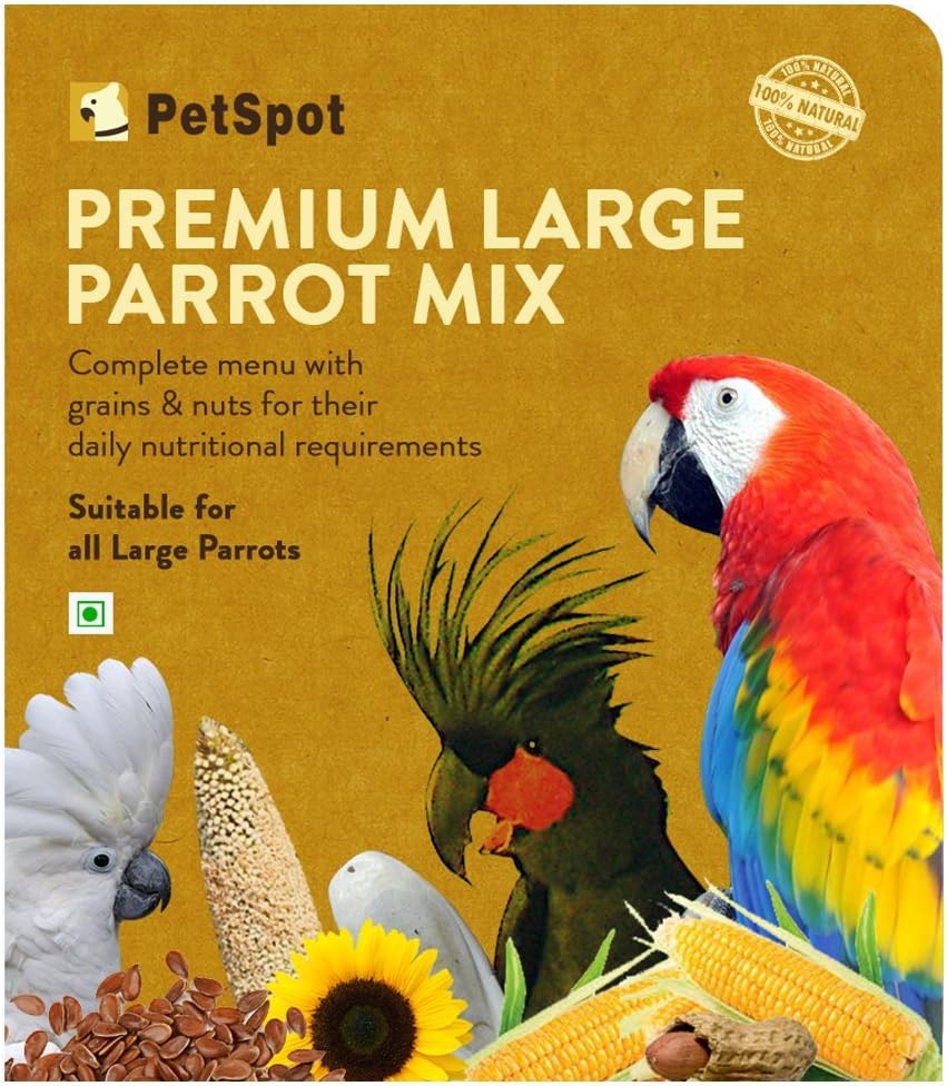 PetSpot Premium Large Parrot Mix - 400 gm