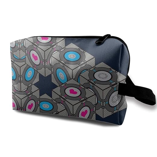 Amazon.com : Makeup Bag Cosmetic Pouch Forever Portal Game ...
