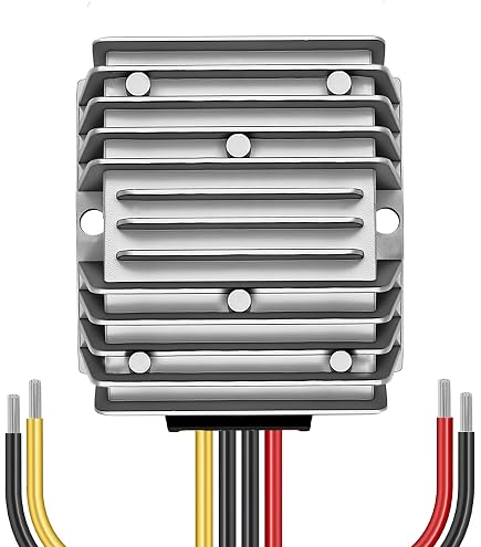 Convertitore DC 24V A 12V Aramox – Riduttore Di Tensione Step-down Per Auto E Camion, 180W/15A, Con Protezioni Multiple