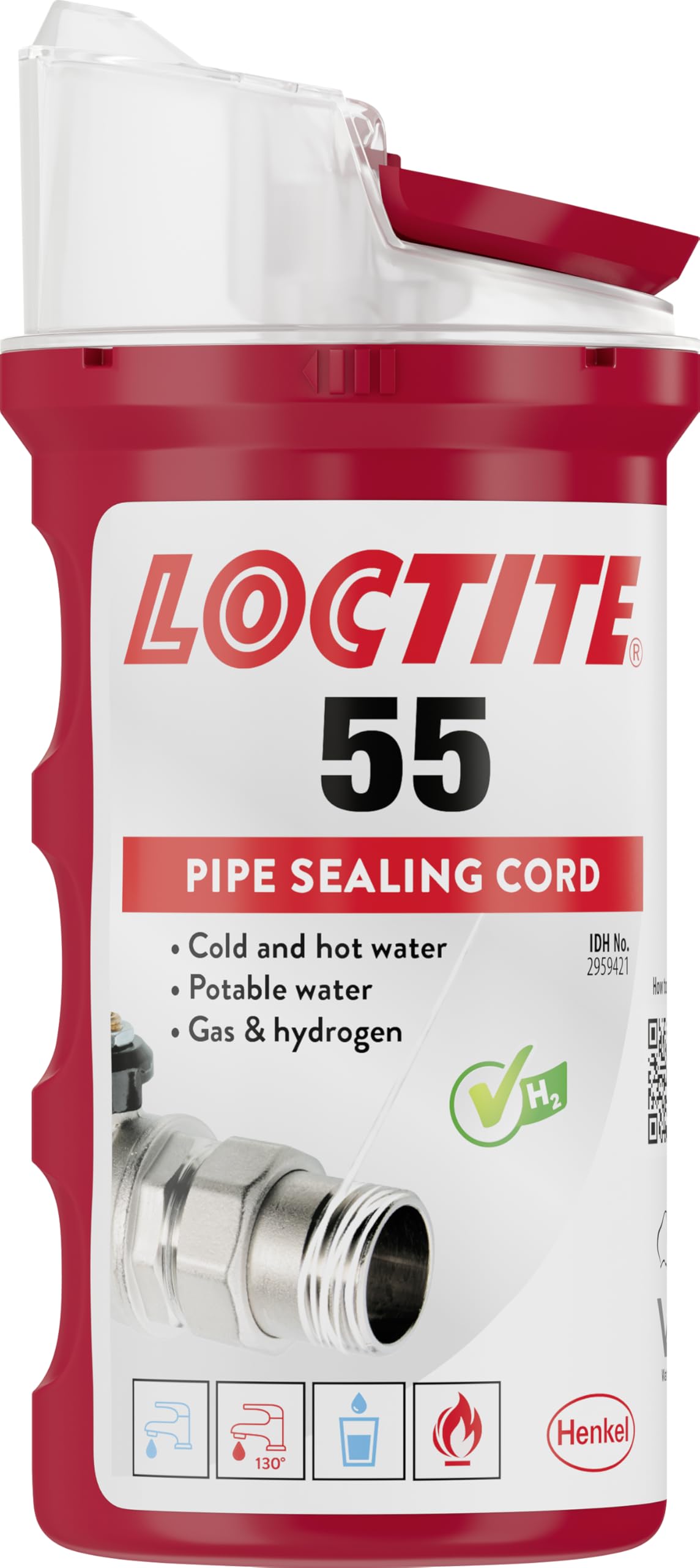 Loctite SG150.55 Sealant, Red/White