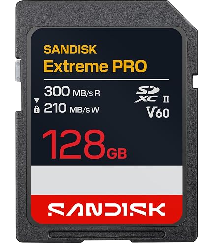Amazon.com: SanDisk 128GB Extreme PRO SD UHS-II V90 Memory Card