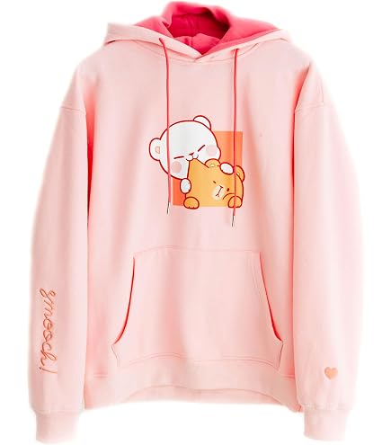 Amazon.com: Milkmochabear Black Snuggle XS Fleece Hoodie Authentic