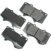 Akebono - ACT976 Brake Pad Set , GREY