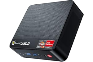 Beelink SER5 Mini PC,AMD Ryzen 5 5500U(6C/12T,up to 4.0GHz),Mini Computer 32GB DDR4 RAM 500GB M.2 SSD Graphics 7 core 1800 MHz Wifi6/BT5.4/HDMI+DP+Type-C,Support Triple-Screen Display,Win 11 Pro