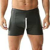 QiaTi Men's Shorts Slim Fit Hot Short Pants Tight Shorts for Holiday Casual Men